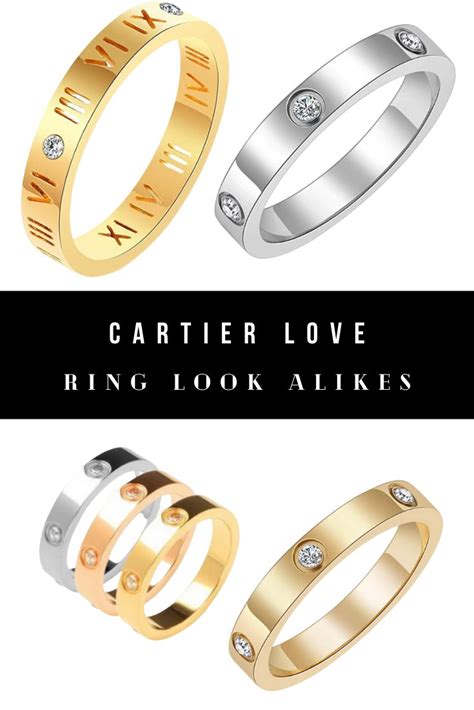 ebay cartier love ring replica|cartier love ring look alike.